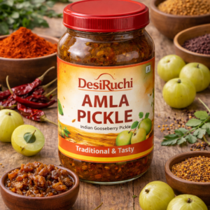 Traditional Amla Pickle – Spicy & Tangy Taste