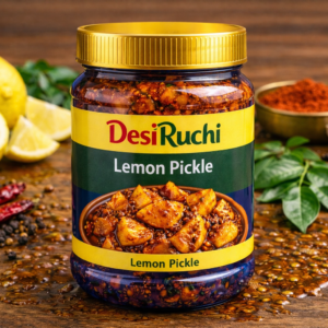 DesiRuchi Lemon Pickle – Tangy & Spicy Traditional Pickle